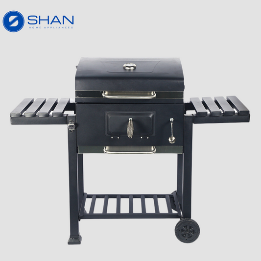 Courtyard charcoal barbecue BBQ outdoor grill