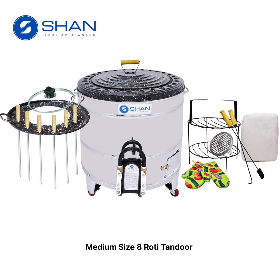 Multi Functional Gas Tandoor | Roti + Baking + BBQ