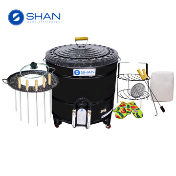 Multi Functional Gas Tandoor | Roti + Baking + BBQ – Shan Home ...