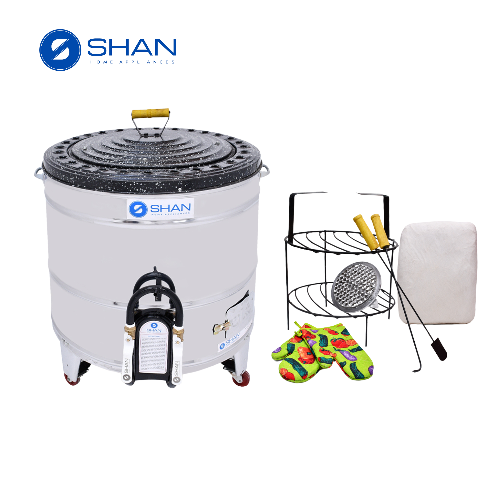 Small Size (6 Roti) Baking Gas Tandoor – Shan Home Appliances (Private ...